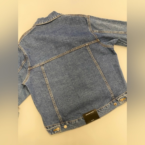 Alexander Wang Indigo Denim Jacket - Picture 7 of 8